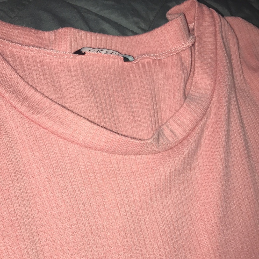 Pink basic dress - Picture 2 of 3